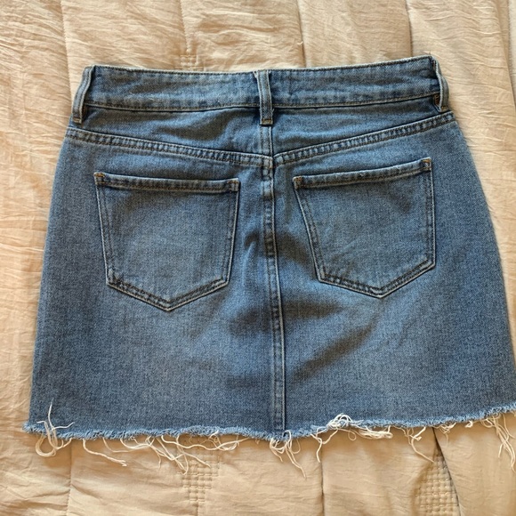 Jean mini skirt - Picture 2 of 4